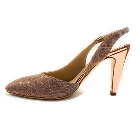 scarpe chanel eleganti cipria melluso